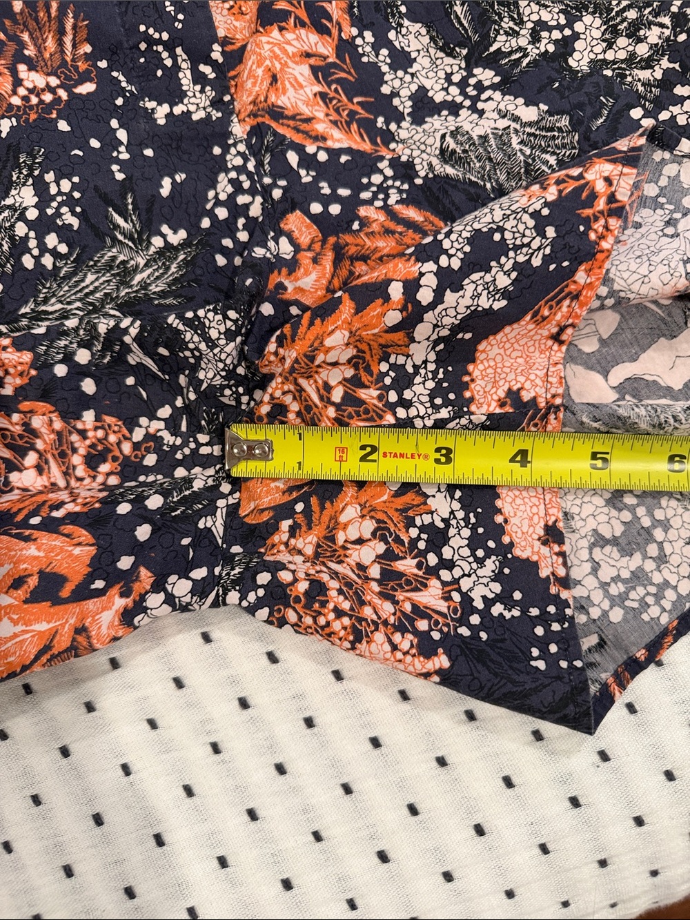 COS Floral Print Shorts with Coral Accents - Picture 2 of 5